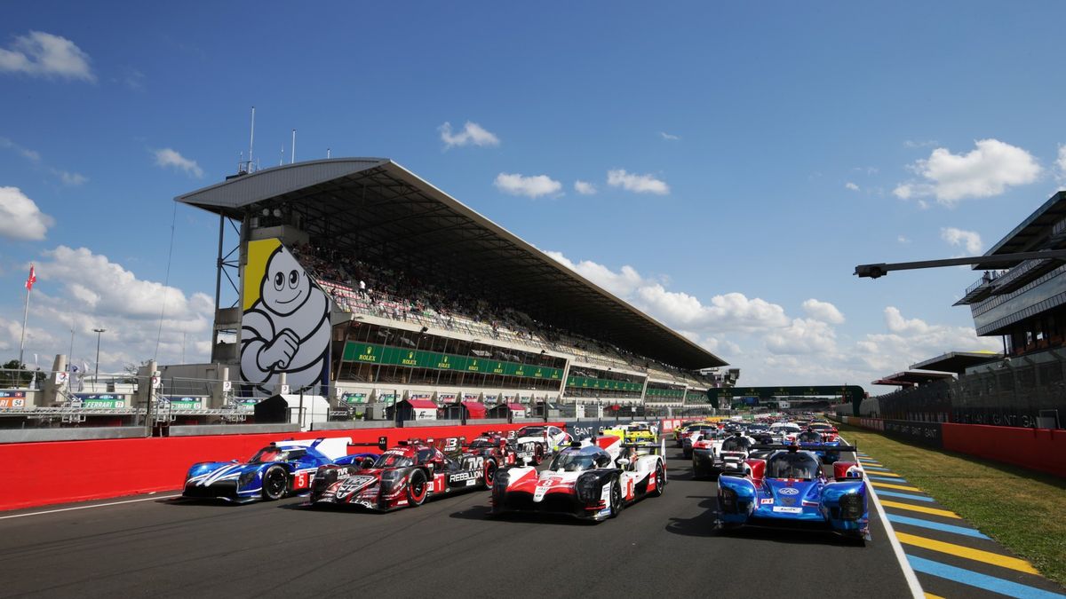 Stawka wyścigu 24h Le Mans 2018.