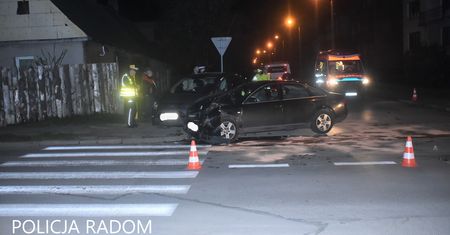 Rozbili audi w centrum miasta. Za kierownicą był 14-latek