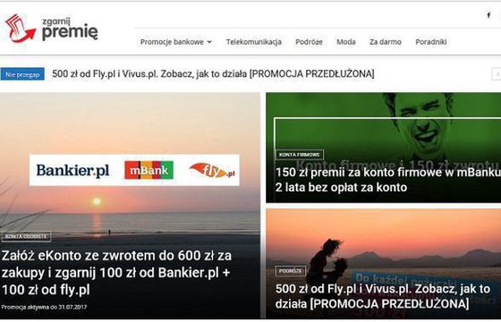 Nowa witryna dla osób szukających finansowych okazji. „Serwis dla świadomych konsumentów”