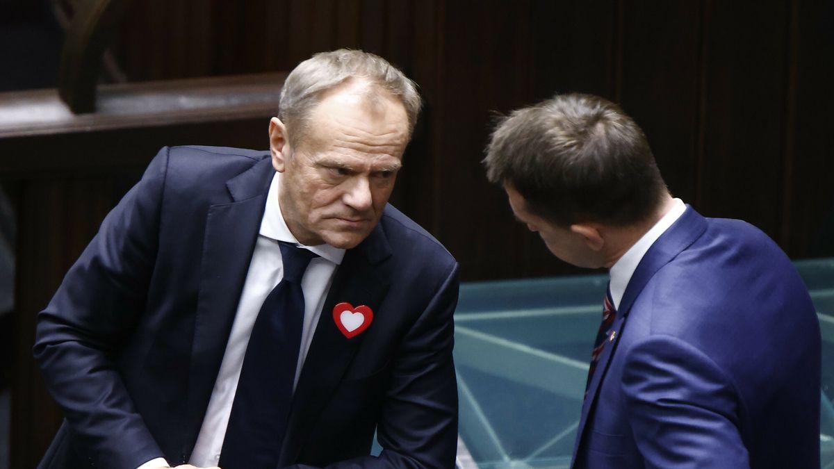 Na zdjęciu lider Koalicji Obywatelskiej Donald Tusk