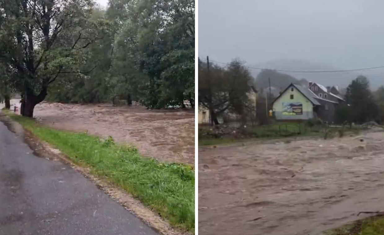 "Sytuacja krytyczna". Lądek- Zdrój odcięty [RELACJA NA ŻYWO]