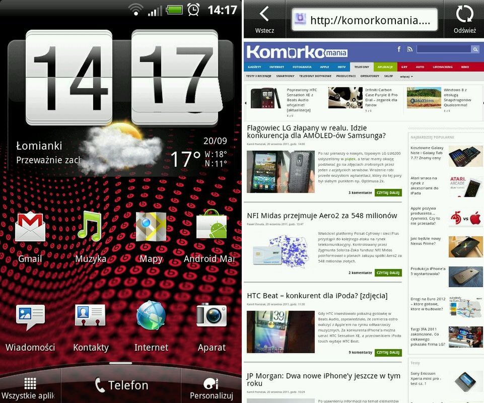 HTC Sense 3.5