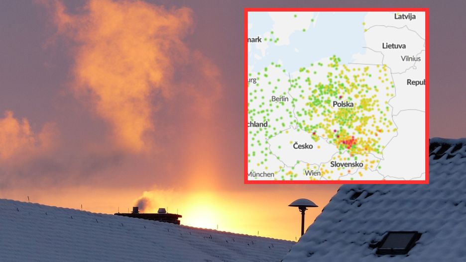 Smog 22.01.2024. Jakość powietrza w Polsce o poranku w wielu regionach była zła