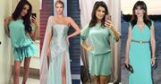 Najmodniejsze miętowe sukienki – z czym łączą je gwiazdy?