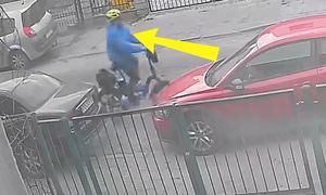 Patrzcie na rowerzystę. Niewiarygodne, co zrobił. Straty na 2 tys. zł