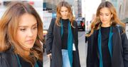 #TRENDY: Jessica Alba w długim płaszczu