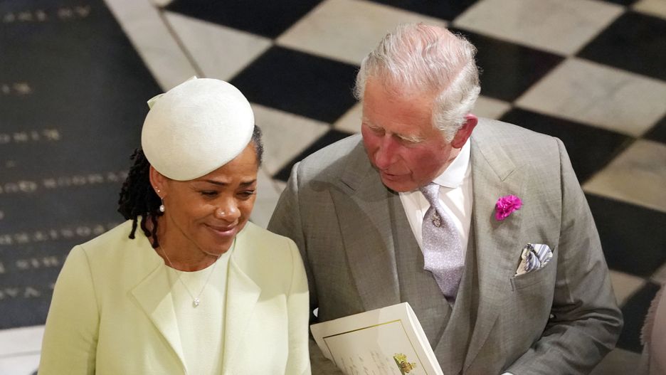 Książe Karol i  Doria Ragland, mama Meghan Markle