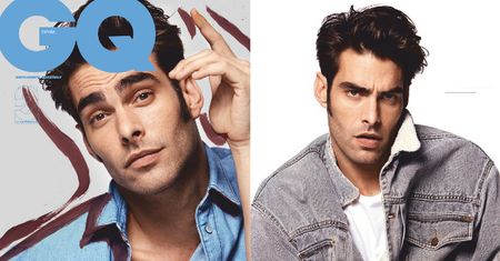Jon Kortajarena stroi miny w sesji dla hiszpańskiego "GQ"