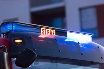 Władysławowo: Pożar budynku. Nocna akcja jednostek straży pożarnej