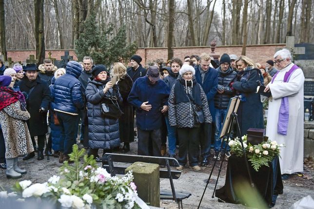 scena z: ks. Andrzej Luter, SK:, , fot. Niemiec/AKPAPogrzeb Andrzeja Matula, ks. Andrzej Luter