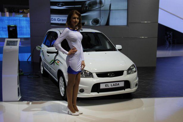 Elektryczna Łada Kalina na Moscow International Motor Show