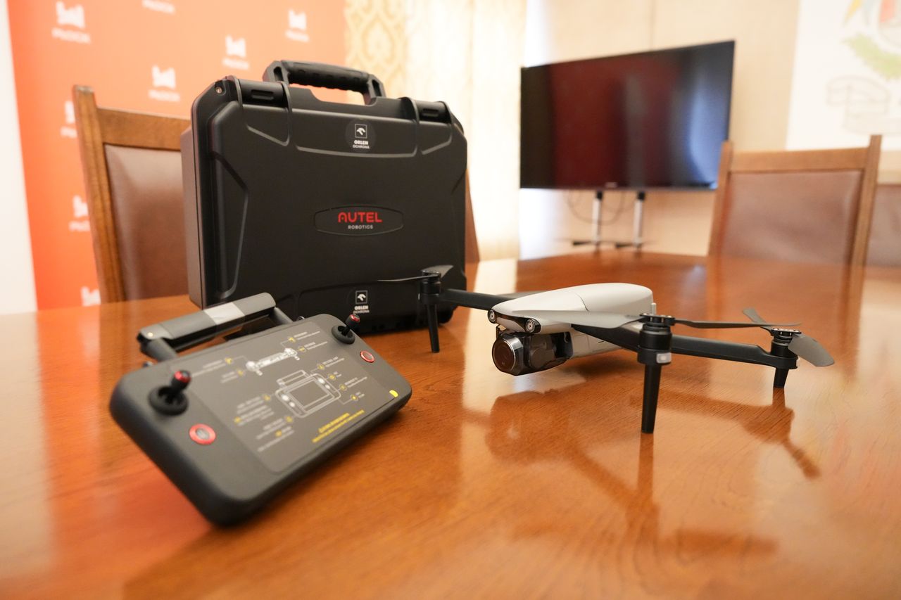 Straż Miejska w Płocku otrzymała dron!