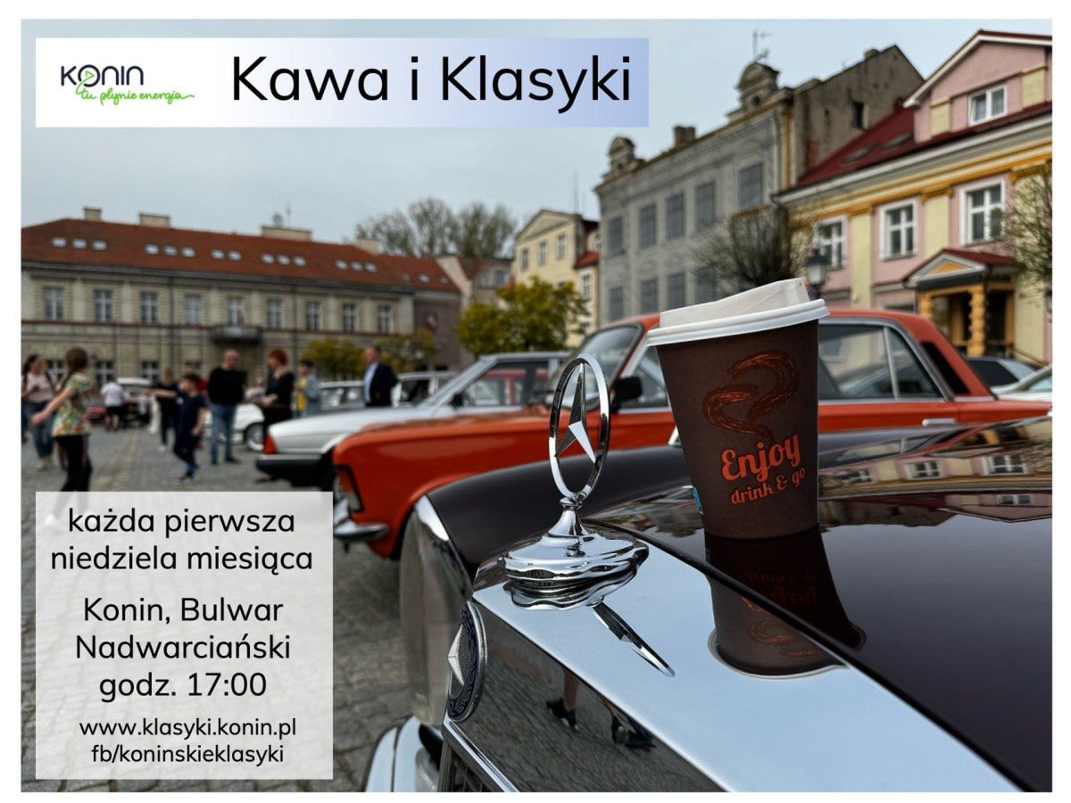 Konin: Klasyczne samochody i retro klimat na Bulwarze Nadwarciańskim