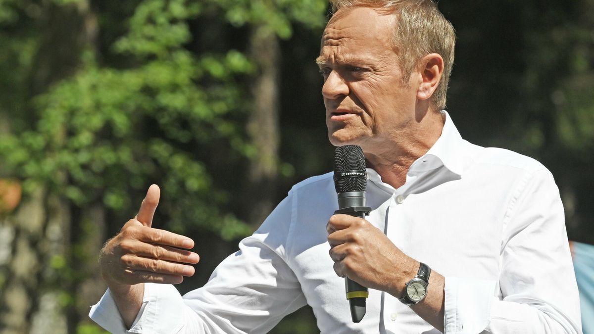 Donald Tusk na Meet Up: Nowa Generacja Platformy Obywatelskiej w Go?kowicach
18.06.2022 Golkowice Gorne. Spotkanie Donalda Tuska z mlodzieza bioraca udzial w pierwszym spotkaniu Meet Up Nowa Generacja Platformy Obywatelskiej
Fot. M.Lasyk/REPORTER
n/z: Donald Tusk
Marek Lasyk