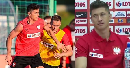 Lewandowski komentuje plotki transferowe: "Nie myślę o sprawach klubowych. Liczy się tylko mundial"