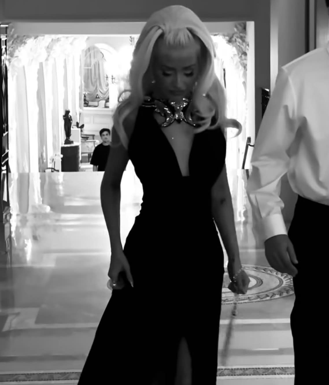 Coraz szczuplejsza Christina Aguilera na gali w Monako 