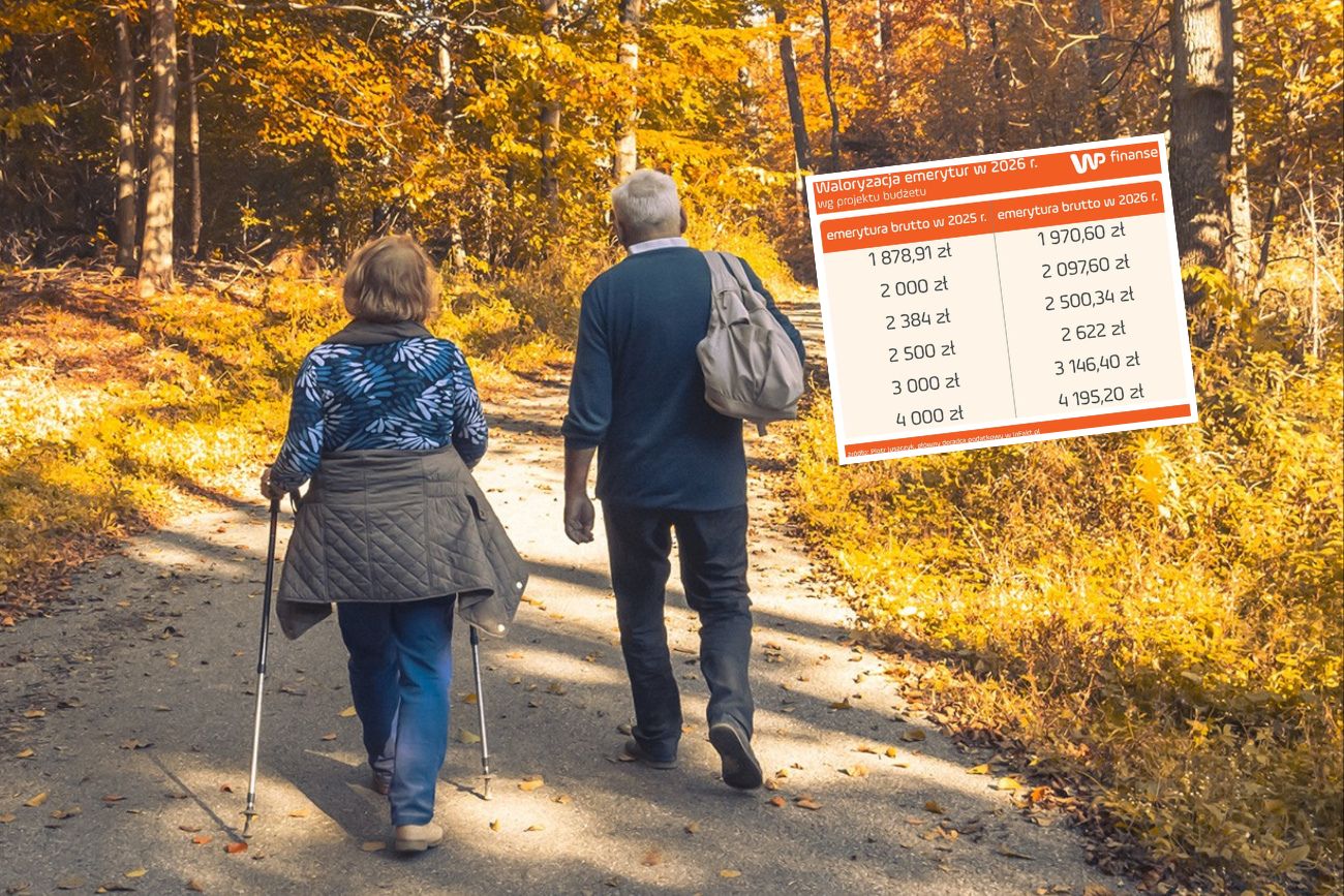 Waloryzacja emerytur 2026. Niektórzy dostaną o 200 zł więcej [TABELA]