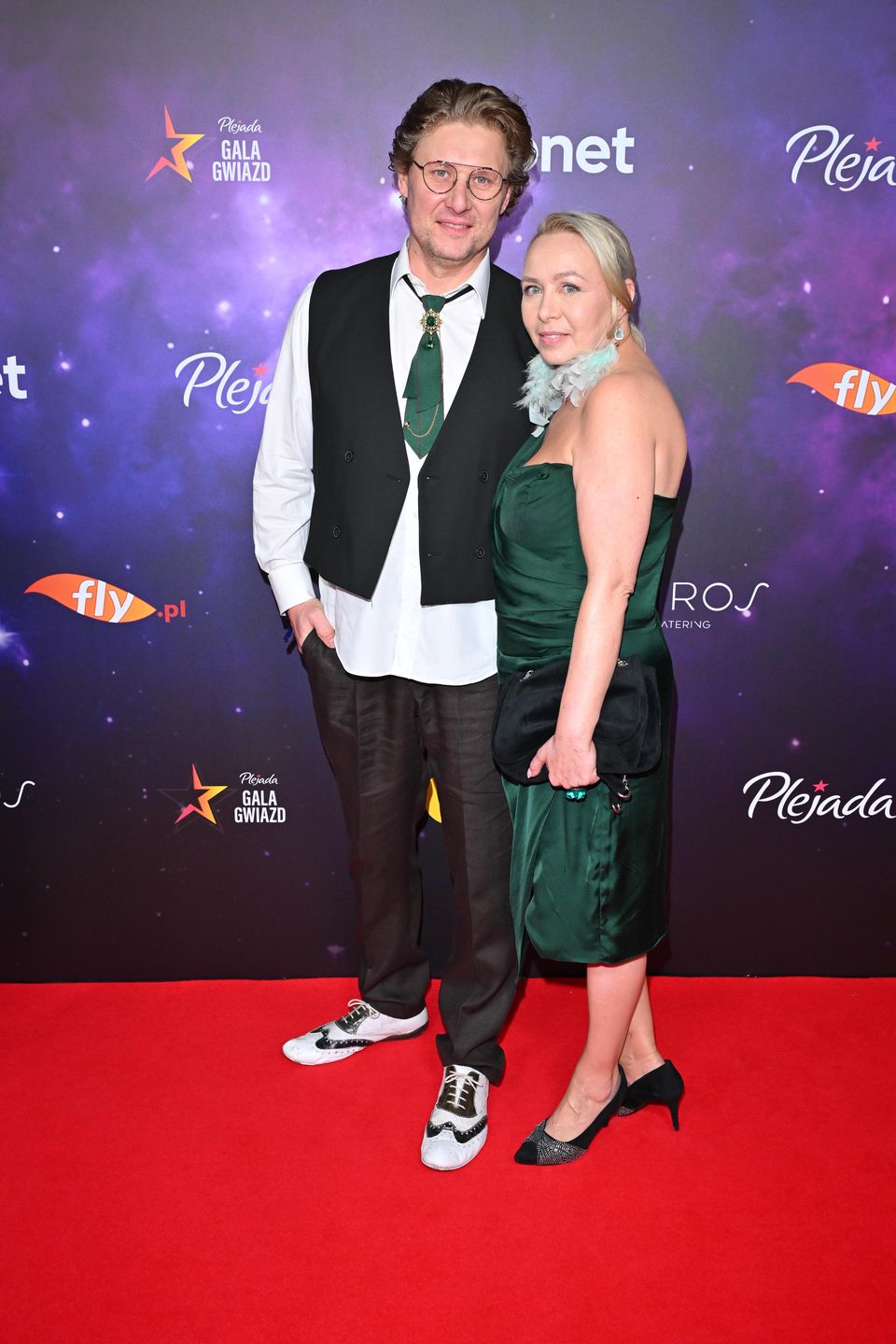 Andrzej Nejman z żoną