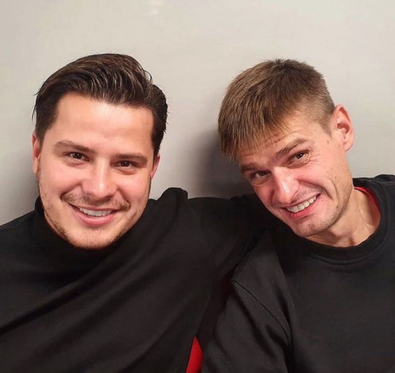 Tomasz Komenda i Rafał Collins