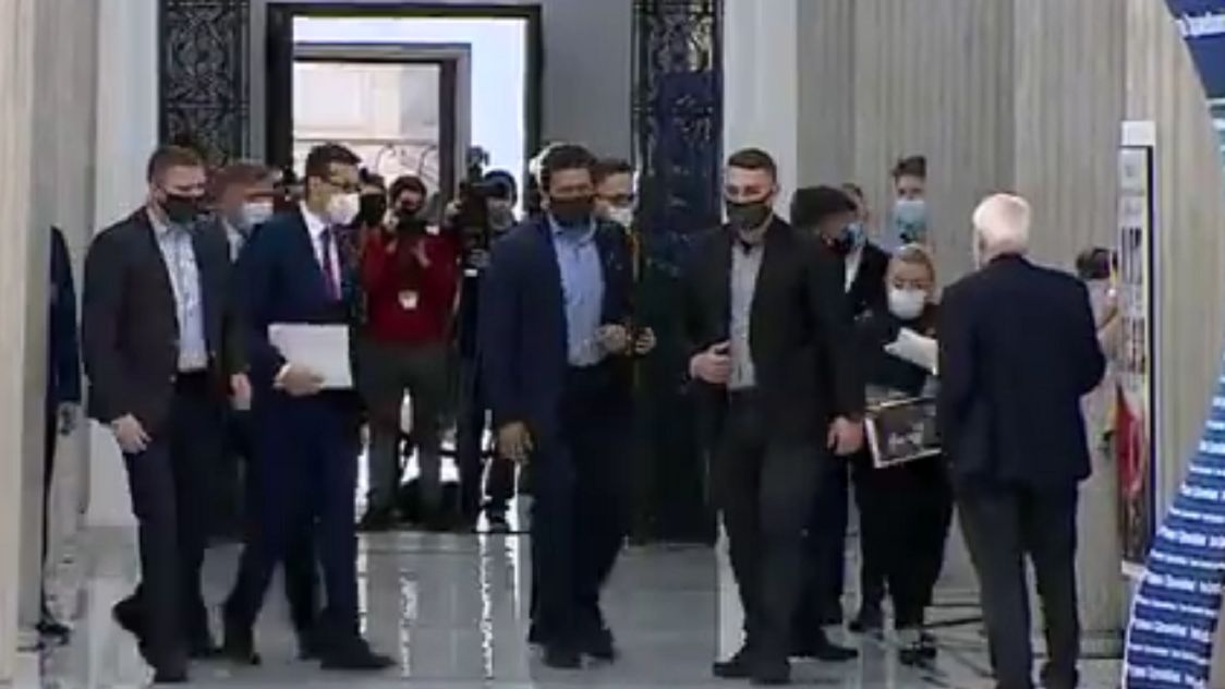 We wtorek w Sejmie doszło do przepychanek.