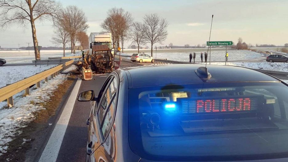 Podlaskie. Tragiczny wypadek na DK66 pod Wysokiem Mazowieckiem
