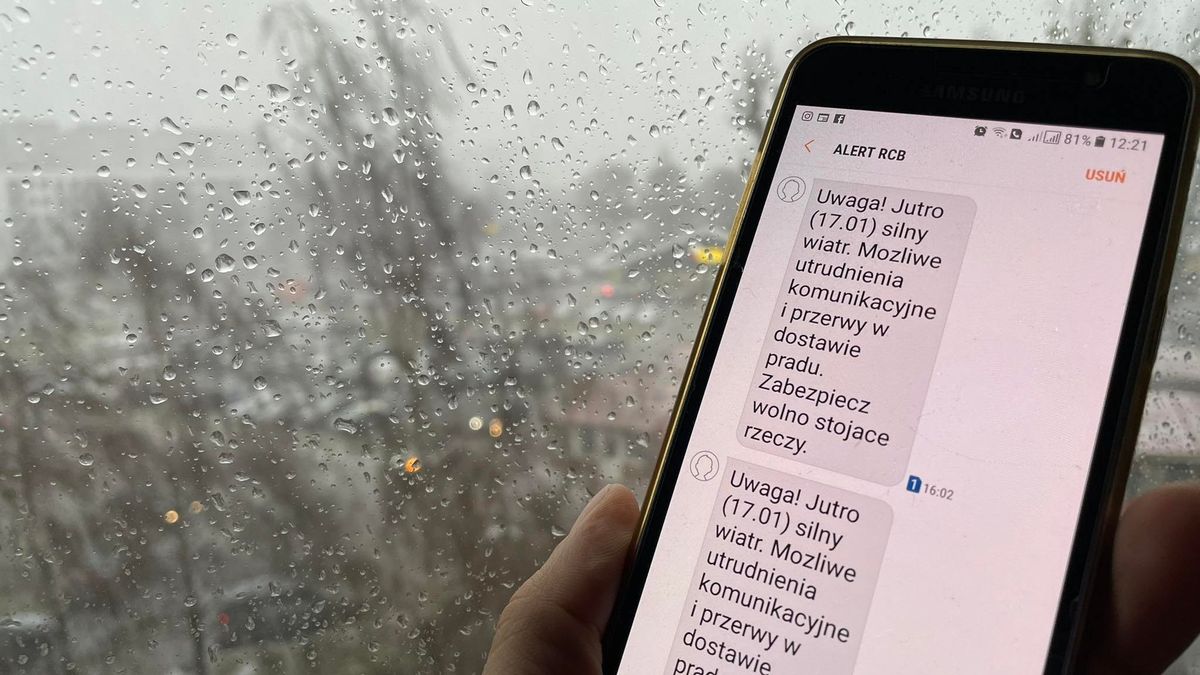 W styczniu zanotowano potężne wichury