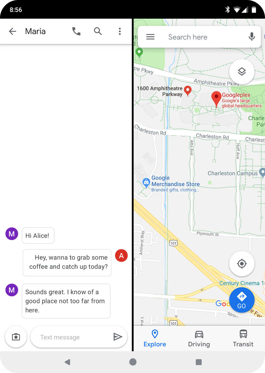 Android Q będzie gotowy na urządzenia z rozkładanymi wyświetlaczami, źródło: Google.
