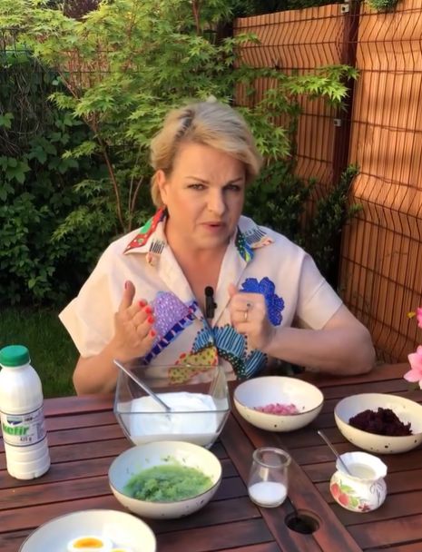 Katarzyna Bosacka opowiada o jedzeniu na Instagramie