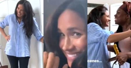 Meghan Markle pokazała kulisy sesji zdjęciowej swojej pierwszej kolekcji ubrań (ZDJĘCIA)