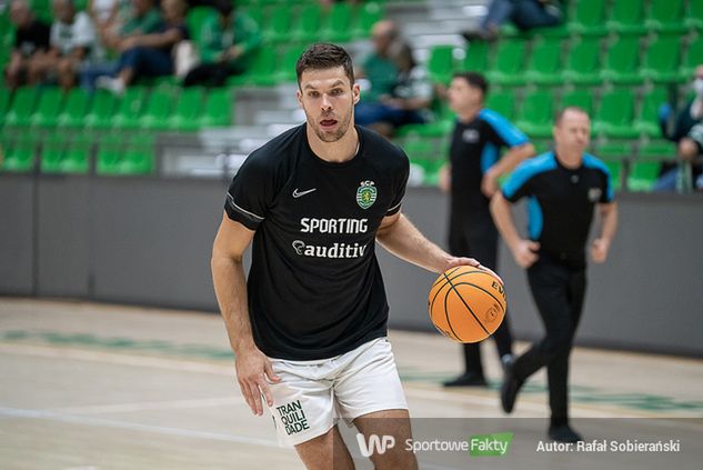 Ivica Radić jeszcze w barwach Sportingu, teraz jest graczem Trefla Sopot