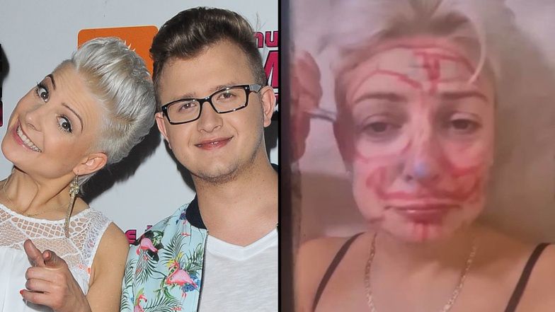 Dawid Narożny atakuje Magdalenę Narożną