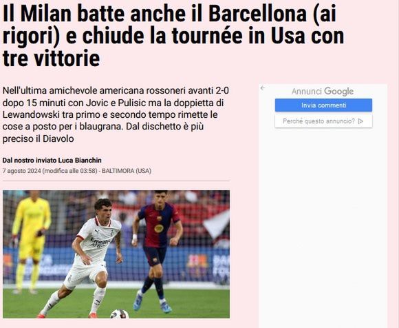 La Gazetta dello Sport