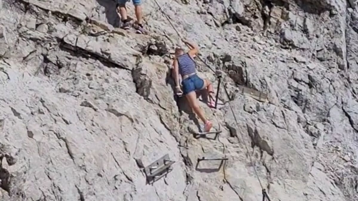 TikTokerka zbulwersowana. Pokazała nagranie z gór