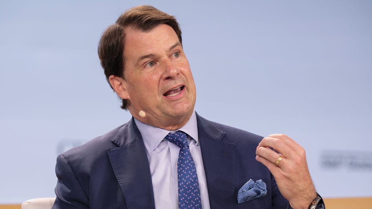 Jim Farley, president and chief executive officer of Ford Motor Co., at the CERAWeek by S&P Global conference in Houston, Texas, US, on Monday, March 23, 2026. The event convenes more than 10,000 participants from over 2,350 companies across 89 countries for dialogue on the agenda ahead as the world enters a new era of energy transition. Photographer: F. Carter Smith/Bloomberg via Getty Images
