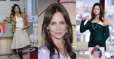 Kinga Rusin była gospodynią pierwszego wydania "Dzień Dobry TVN". Tak zmieniała się przez lata pracy w programie