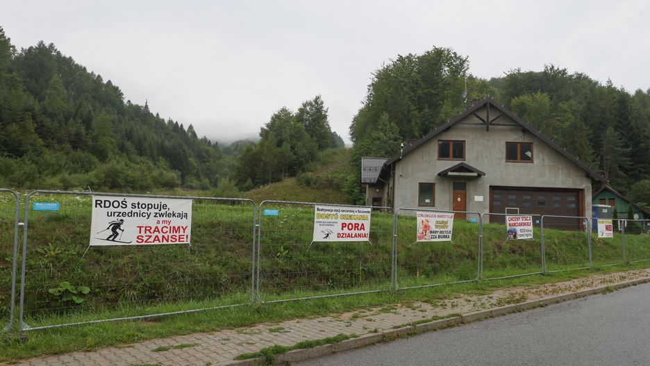 Szczawnik, była stacja narciarska