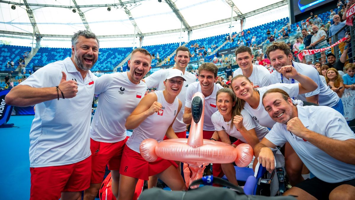 Getty Images /  Robert Prange / Reprezentacja Polski na United Cup