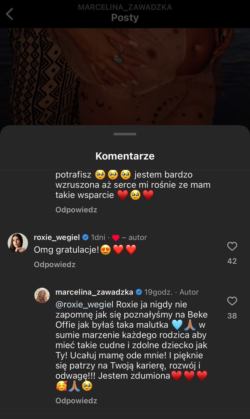 Marcelina Zawadzka zabrała głos po ogłoszeniu ciąży