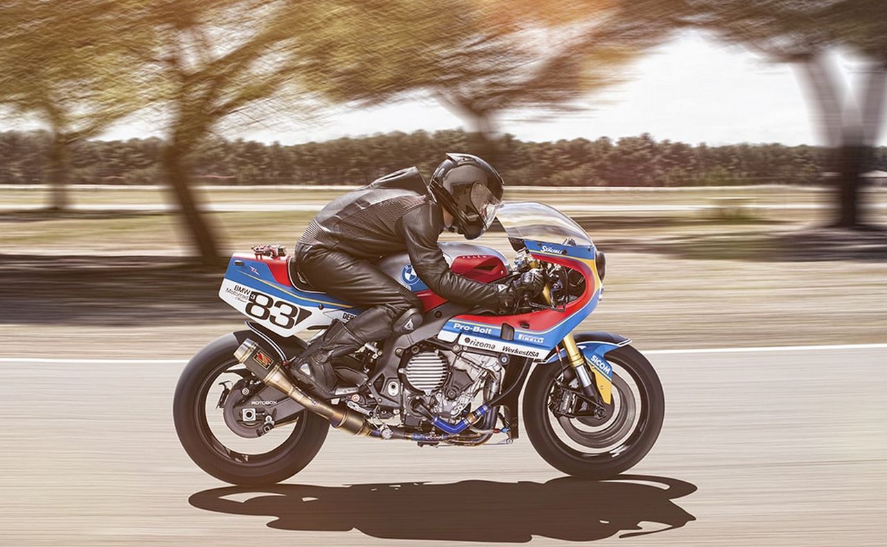 BMW S1000RR zamienione w klasyczny motocykl