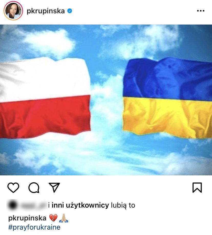 Celebryci solidaryzują się z zaatakowaną przez Rosję Ukrainą