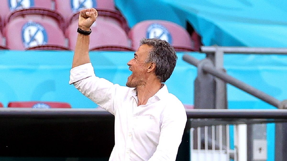 PAP/EPA / Friedemann Vogel  / Na zdjęciu: Luis Enrique