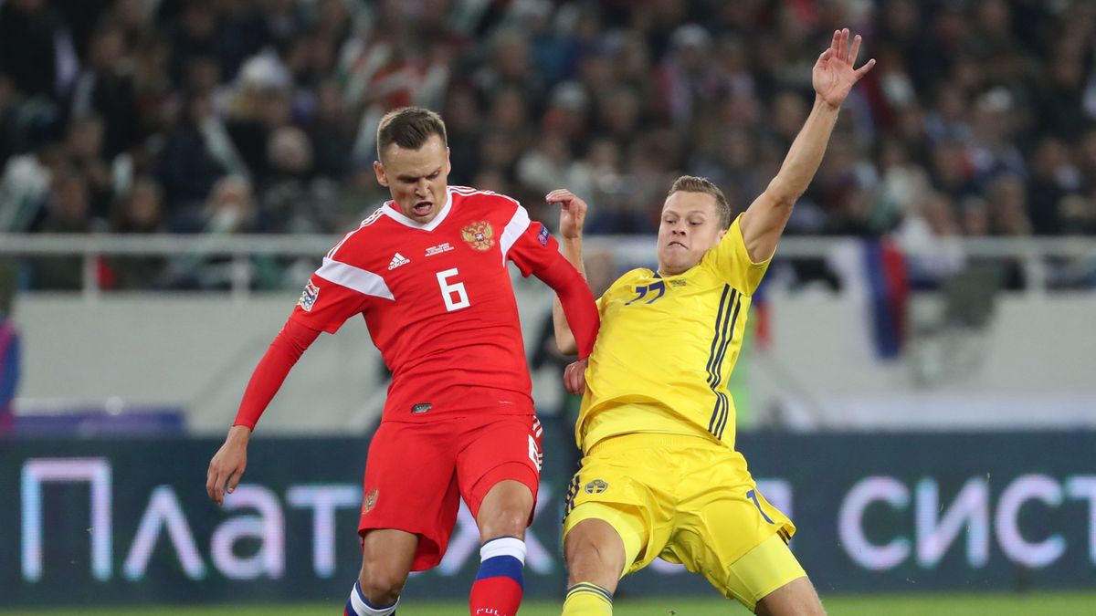 PAP/EPA / TATYANA ZENKOVICH / Na zdjęciu: Denis Czeryszew i John Guidetti