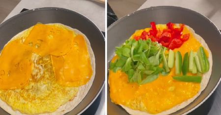 Przepyszny wrap w 5 minut. Wystarczy kilka składników