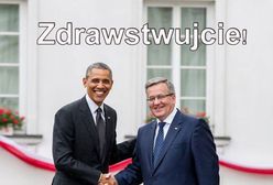 Obama w Warszawie [Najlepsze memy]