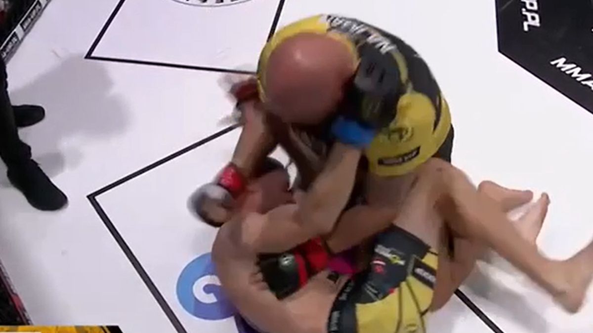 Marcin Najman starł się w klatce z Ryszardem "Szczeną" Dąbrowskim