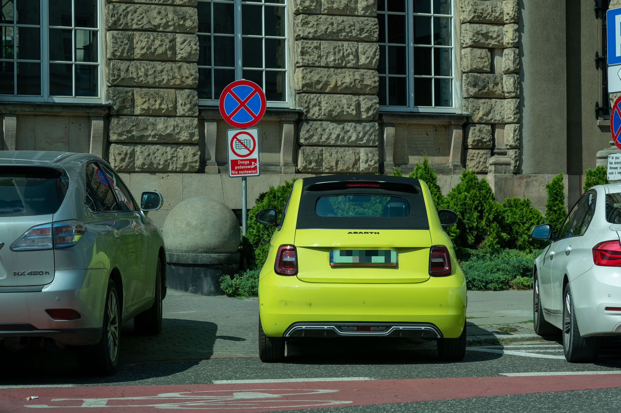 Michał Szpak zastawił drogę pożarową