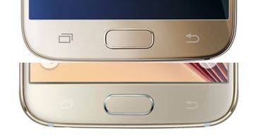Galaxy S7 (u góry) i S6 (na dole)