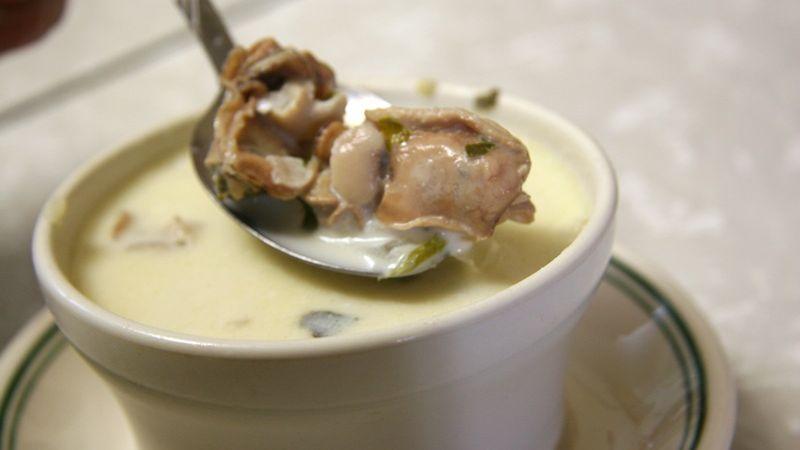 Gulasz z ostryg przygotowany z dodatkiem wody 1:1