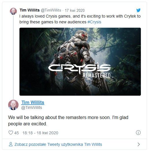 Crysis Remastered z Crysis Warhead