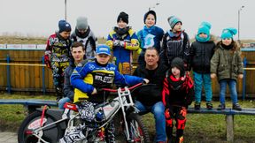 Pierwszy trening żużlowców  w Wawrowie